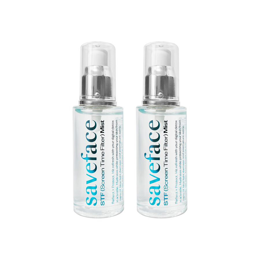 2 STF Mist (Screen Time Filter)  - A blue light blocking, anti-aging face mist.